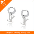 316 L stainless steel jewelry earrings fashion, fashion drop earrings for man, fashion teen earrings with logo